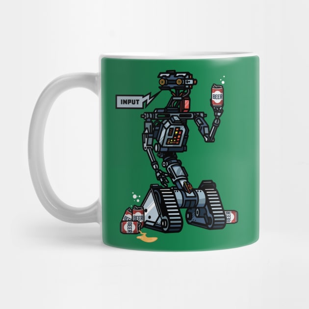 Short Circuit Johnny 5 Beers by stayfrostybro